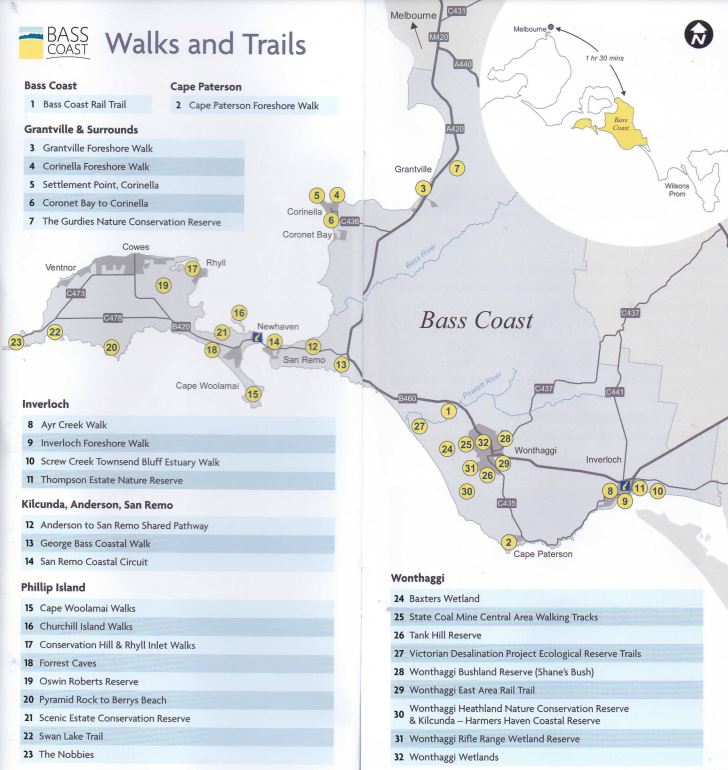 The Best Walks and Trails on the Bass Coast