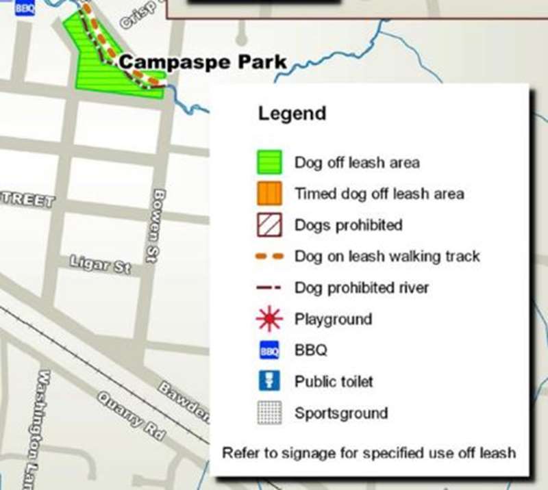 Campaspe Park Dog Off Leash Area (Woodend)