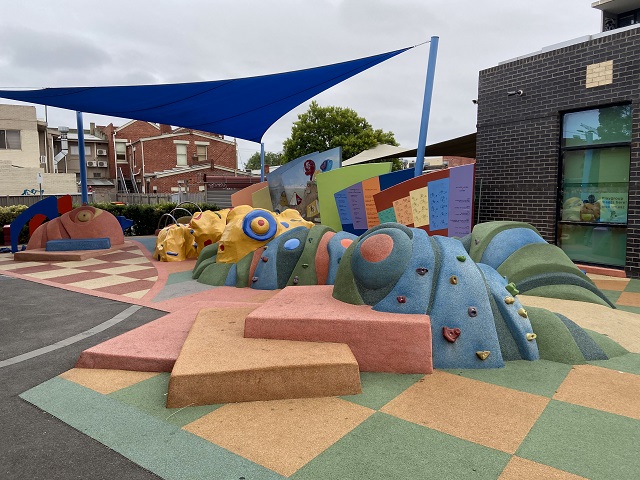 Carnegie Library Playground, Jersey Parade, Carnegie