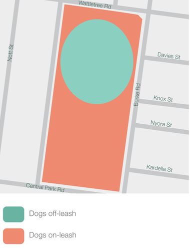 Central Park Dog Off Leash Area (Malvern East)