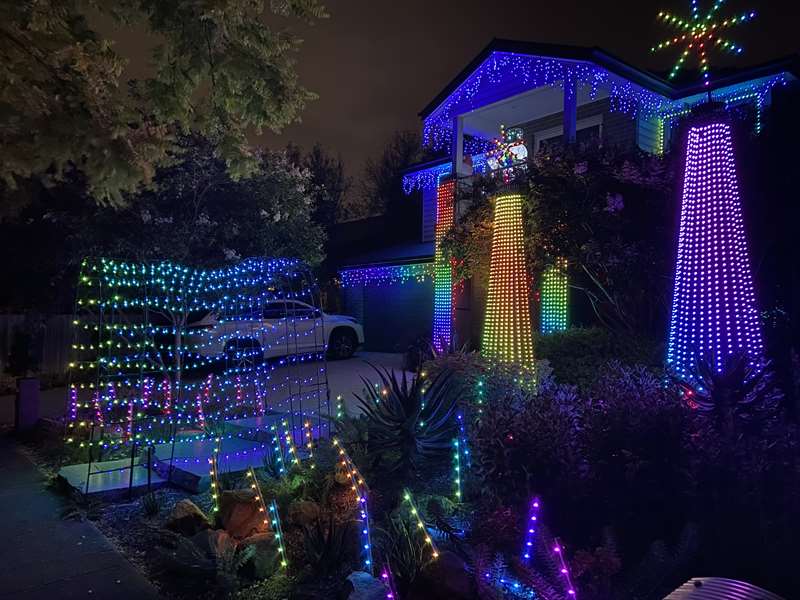 Christmas Lights (39 Mascoma Street, Strathmore)