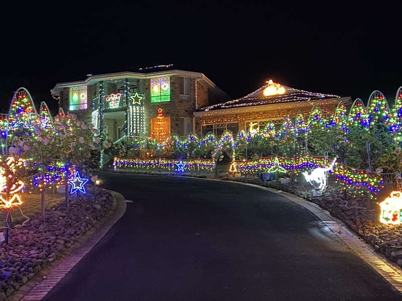 Christmas Lights (Carla Views, Sunbury)