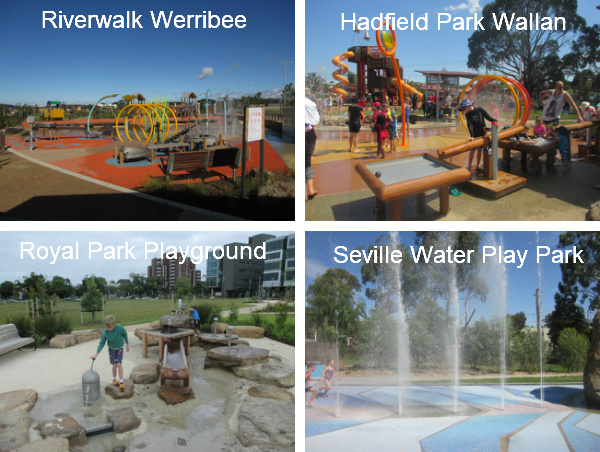 Water Play Spaces in Melbourne