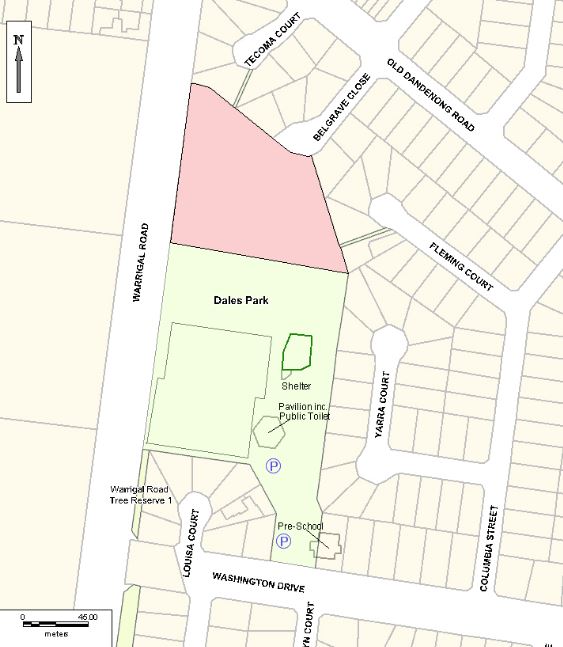 Dales Park Reserve Dog Off Leash Area (Oakleigh South)