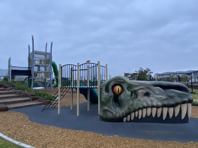 Dinosaur Park Playground, Altezze Drive, Truganina