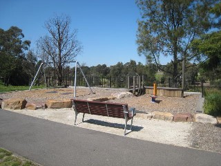 Edwardes Lake Park Playground, Seaver Grove, Reservoir