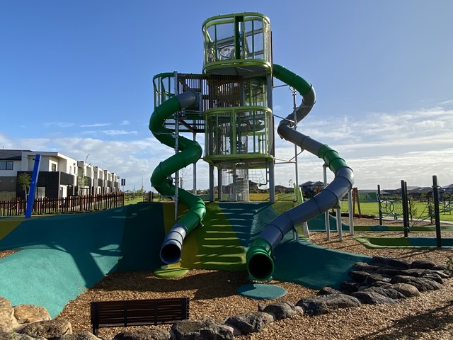 Eliston District Park Playground, Waterman Drive, Clyde North