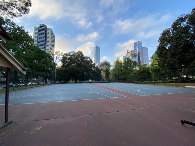 Flagstaff Gardens Free Public Tennis Courts (West Melbourne)