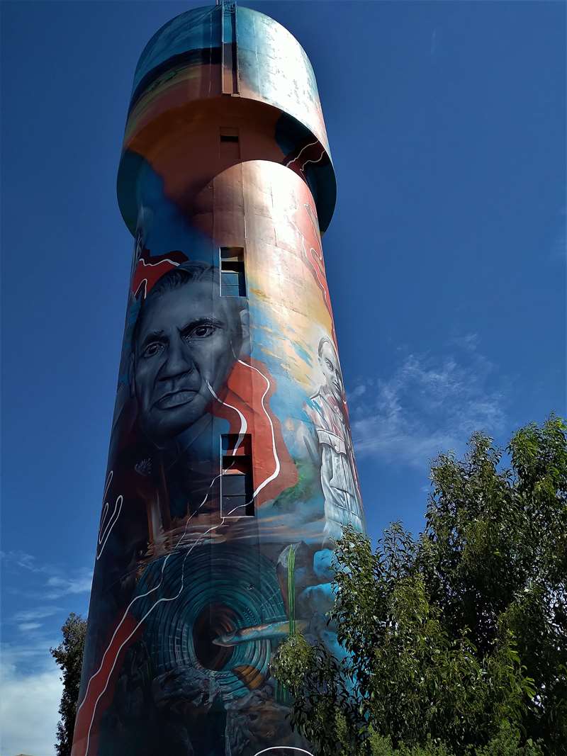 Heywood Water Tower Art