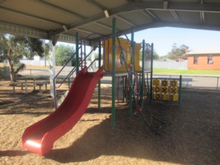 Lascelles Caravan Park Playground, Sunraysia Highway, Lascelles