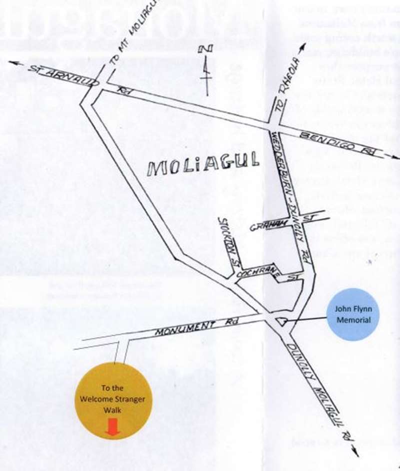 Moliagul Historic Tour Map