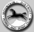 Mountain District Horse & Pony Club (Croydon)