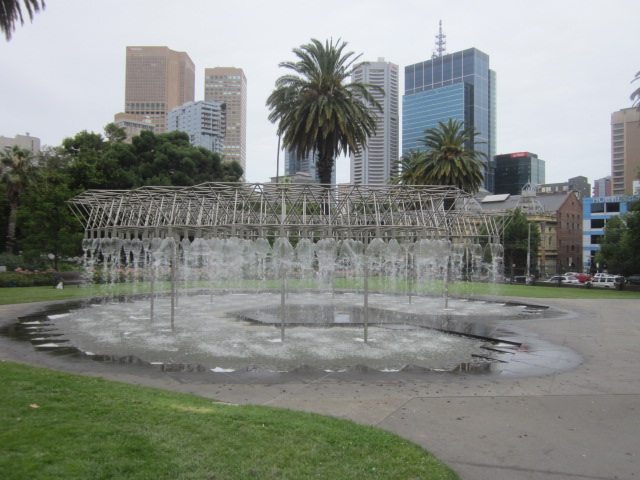 Parliament Gardens and Coles Fountain (Melbourne)
