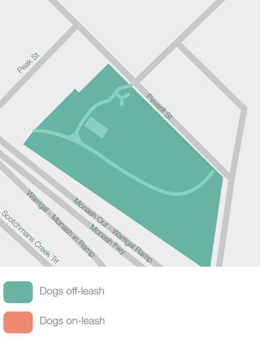 Peverill Park Dog Off Leash Area (Malvern East)