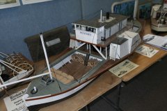 Wentworth - Riverboat Rods Model Paddle Steamer Display