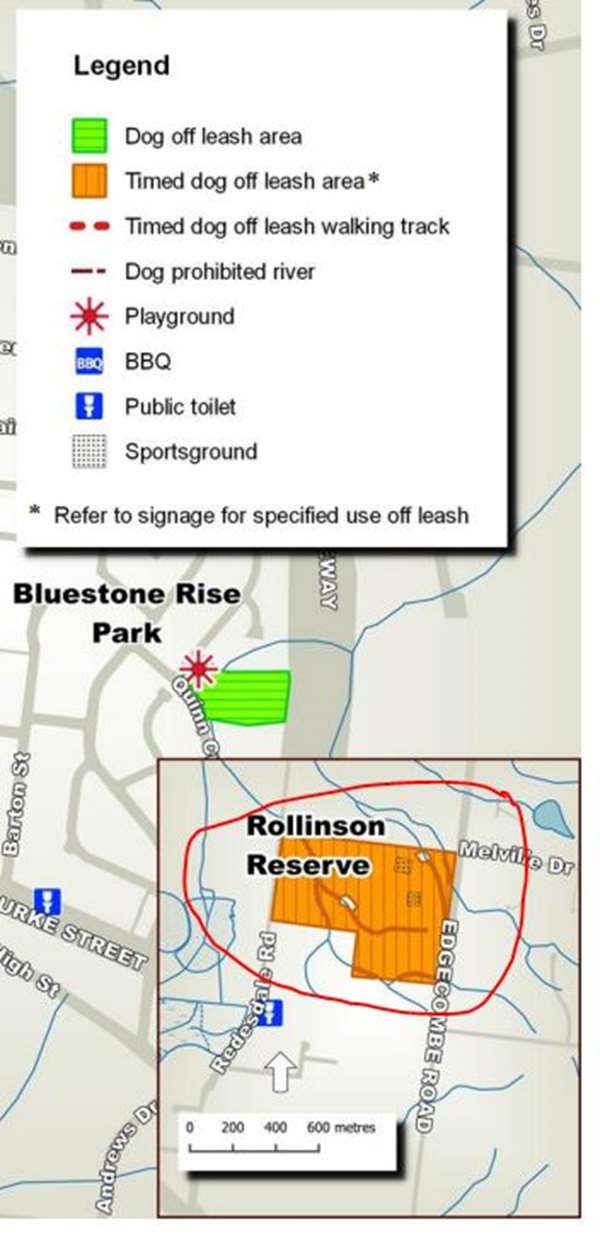 Rollinson Reserve Dog Off Leash Area (Kyneton)