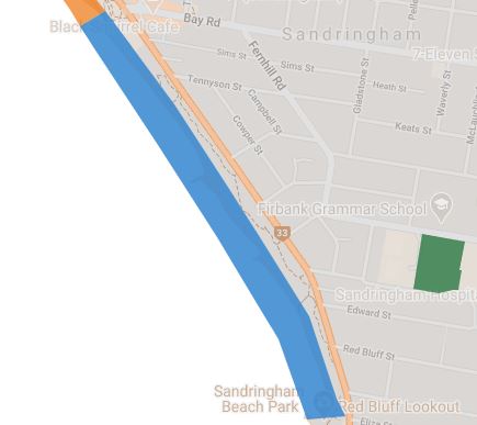 Sandringham Beach Dog Off Leash Area (Sandringham)