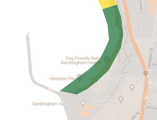 Sandringham Harbour Dog Off Leash Area (Sandringham)