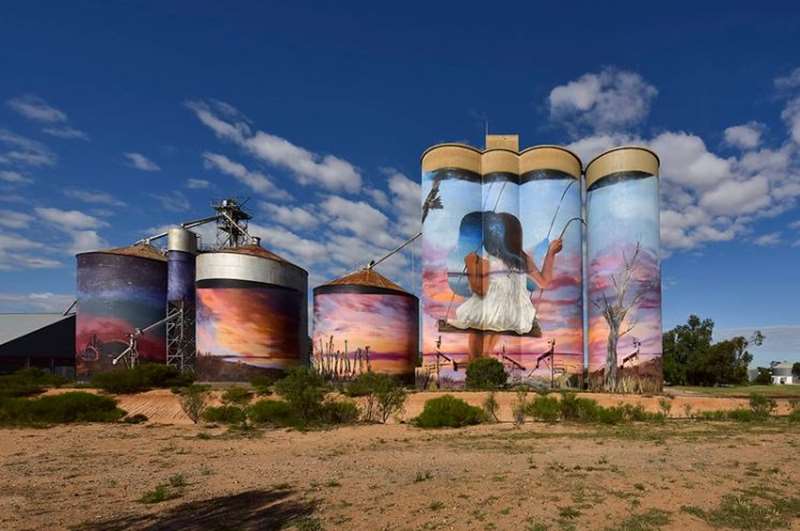 Silo Art Locations in Victoria with Map
