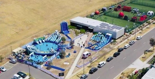 Soccer Stars Inflatable Water Park (Dandenong South)