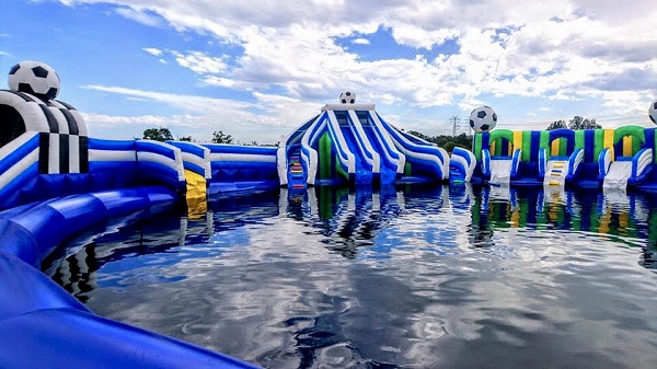 Soccer Stars Inflatable Water Park (Wantirna South)
