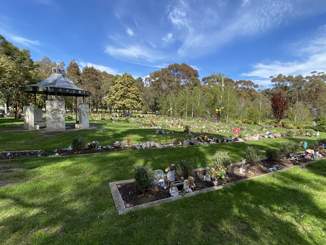 Springvale Botanical Cemetery AJA Gardner Lawn Playground, Tenth Avenue, Springvale
