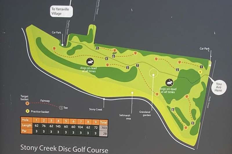 Stony Creek Disc Golf (Yarraville)