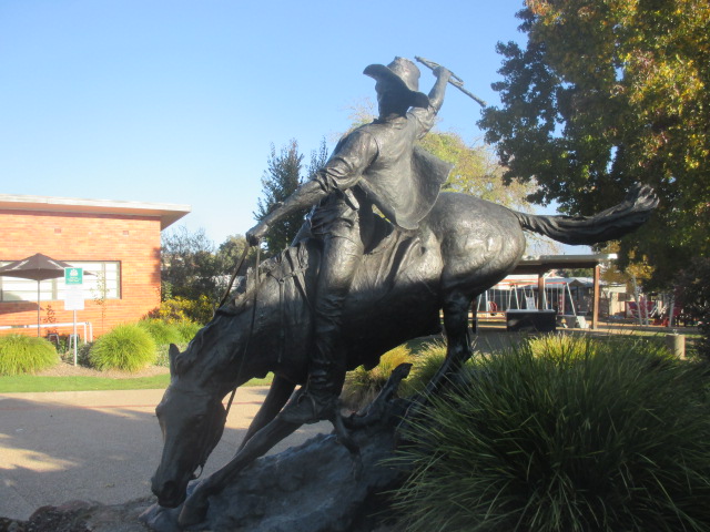 Corryong - The Man from Snowy River Statue