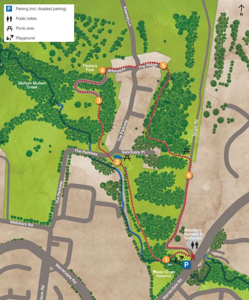 The Templestowe Hill Climb Walk (Doncaster East)