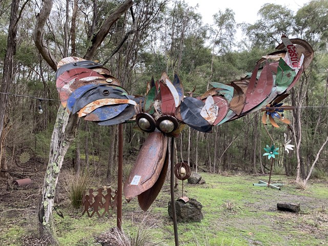 Tread Sculptures Kangaroo Grounds