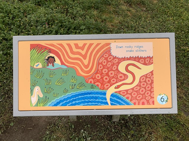 Walk with Words at Golden Sun Moth Park (Craigieburn)
