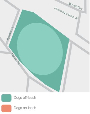 Waverley Park Dog Off Leash Area (Malvern East)