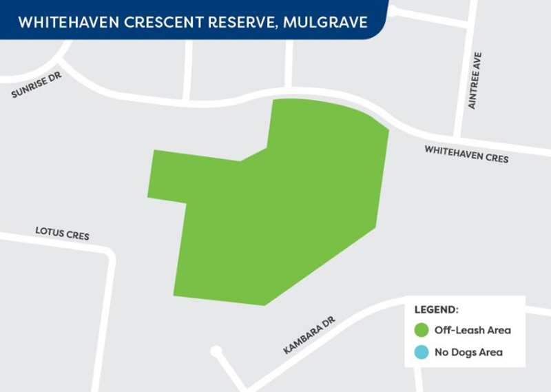 Whitehaven Crescent Reserve Dog Off Leash Area (Mulgrave)