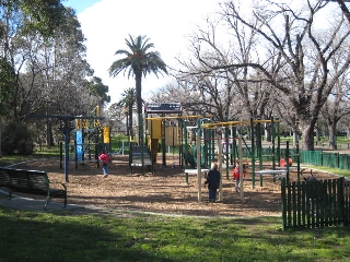 Yarra Park Playground, Wellington Parade, East Melbourne