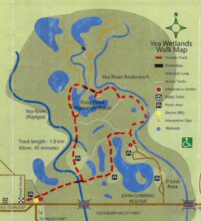 Yea Wetlands Walk and Discovery Centre