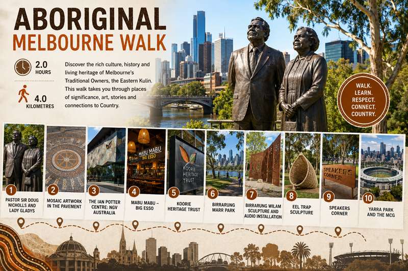 Aboriginal Melbourne Walk (Central Melbourne)
