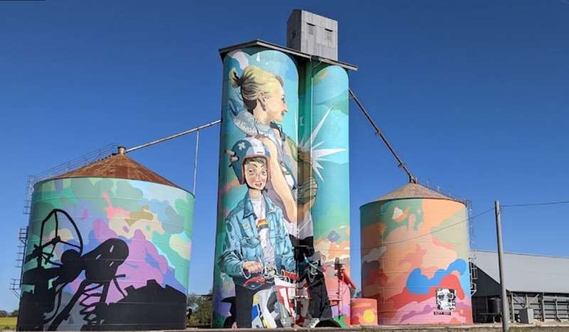 Albacutya Silo Art