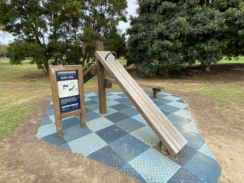 Albert Park Reserve Outdoor Gym Lake Circuit (Albert Park)