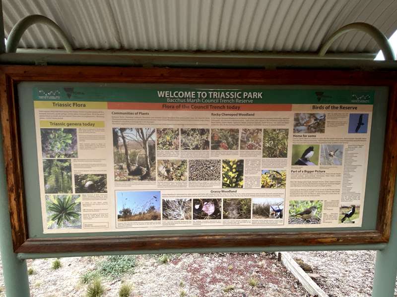 Bacchus Marsh Council Trench Geological Reserve (Triassic Park)
