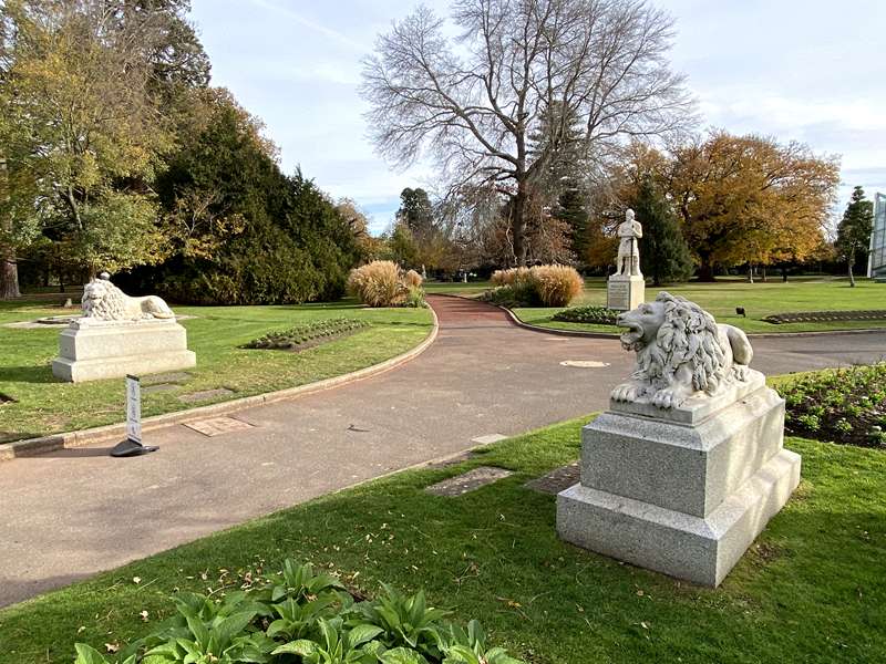 Ballarat Botanical Gardens Statues