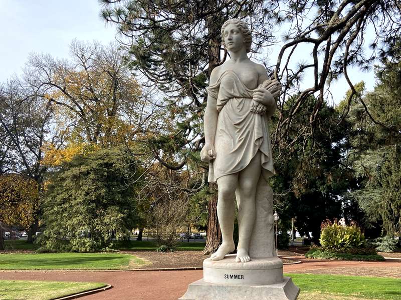 Ballarat Botanical Gardens Statues