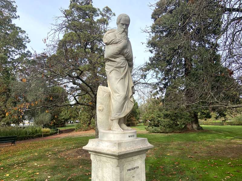 Ballarat Botanical Gardens Statues
