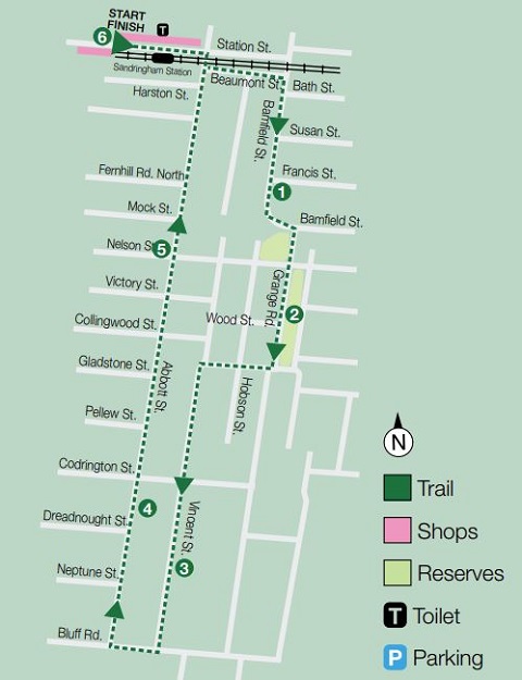 Battle of Trafalgar Walk (Sandringham)