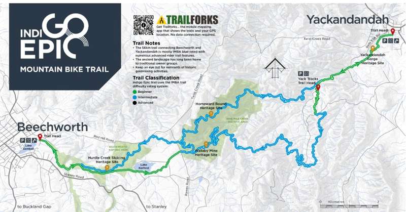 Beechworth - Indigo Epic Trail
