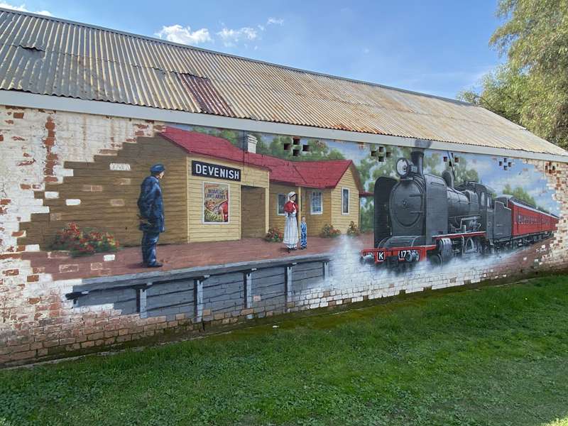 Devenish Silo Art