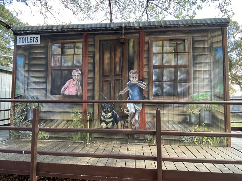 Goorambat Silo Art