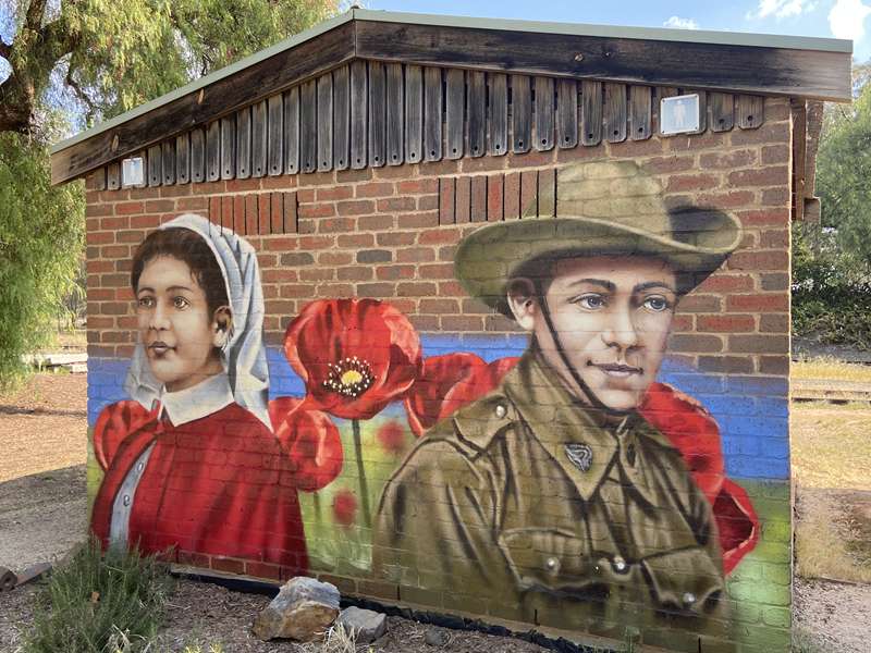 Devenish Silo Art