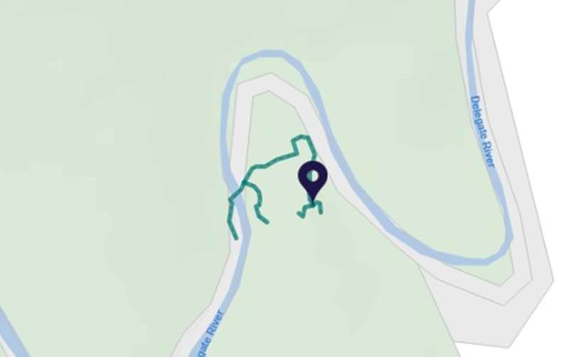 Bendoc - Delegate River Tunnel Map