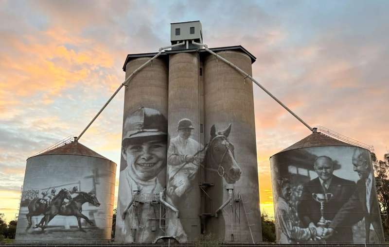 Birchip Silo Art