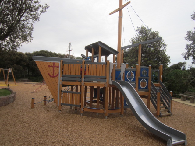 Black Rock Playground Pirate Ship